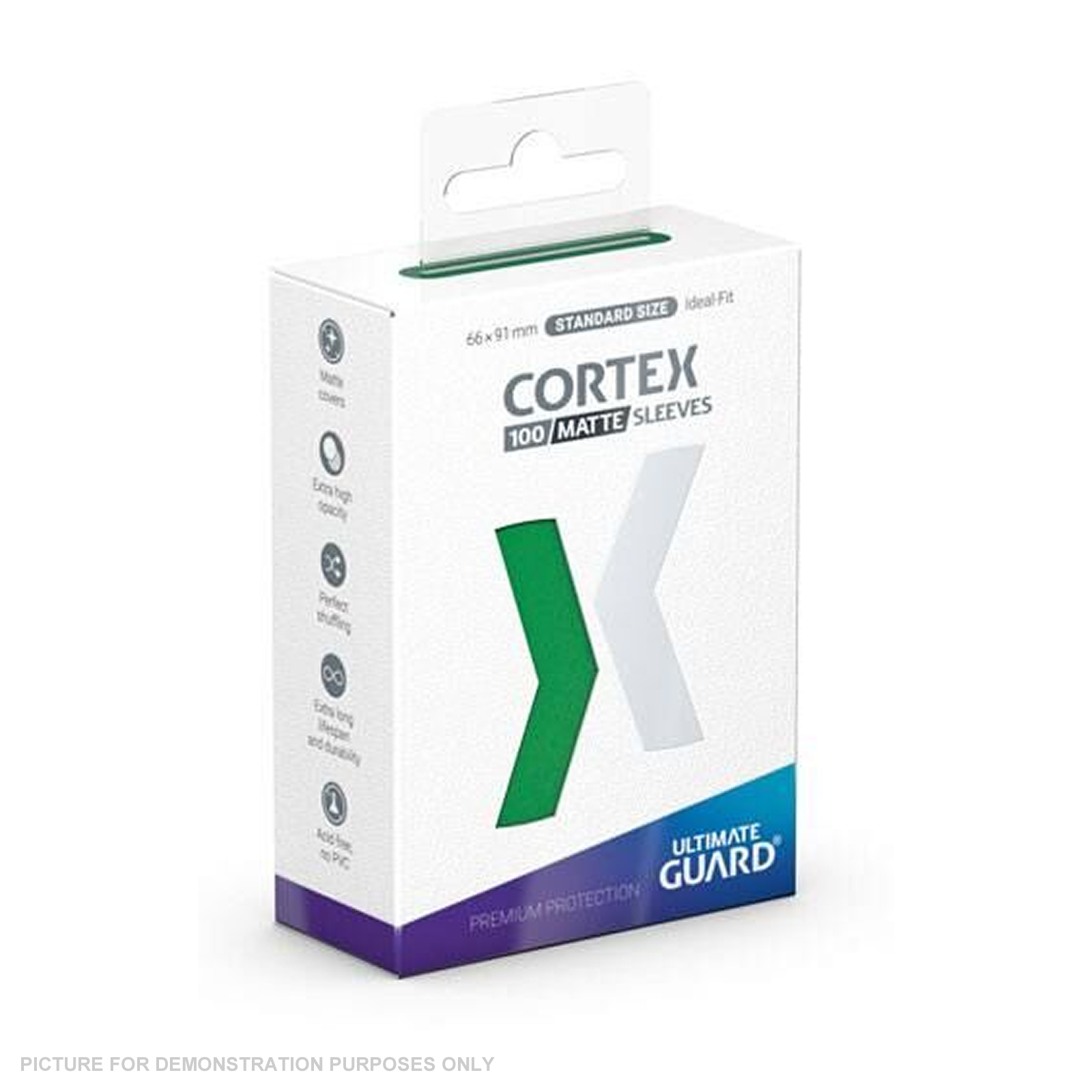 Ultimate Guard: Sleeves – Cortex Matte – Green
